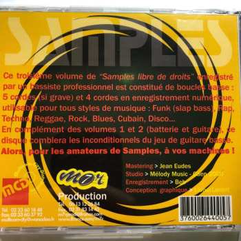 CD No Artist: 150 Bass Loops Vol.3