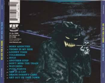 CD No Use For A Name: Don't Miss The Train