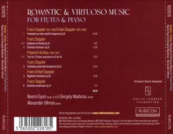 CD Alexander Ullman:  Romantic & Virtuoso Music for Flutes & Piano