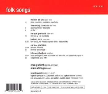CD Nora Gubisch: Folk Songs