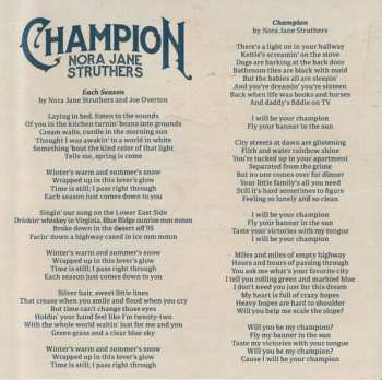 CD Nora Jane Struthers: Champion
