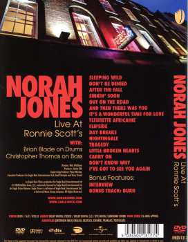 DVD Norah Jones: Live at Ronnie Scott's