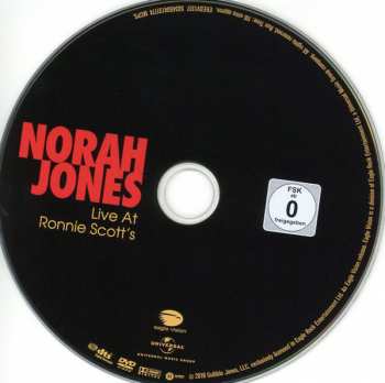DVD Norah Jones: Live at Ronnie Scott's