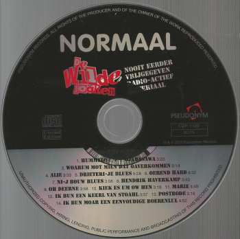 2CD Normaal: De Wilde Joaren