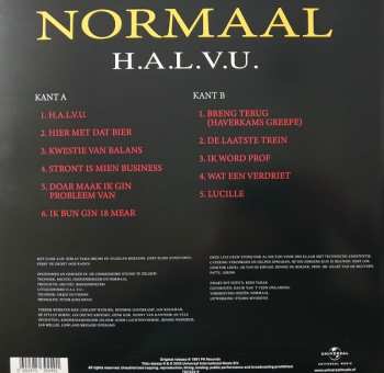 LP Normaal: H.A.L.V.U. CLR