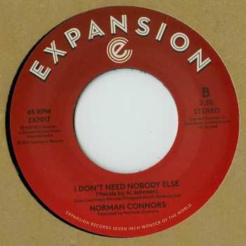 SP Norman Connors: Be There In The Morning / I Don't Need Nobody Else