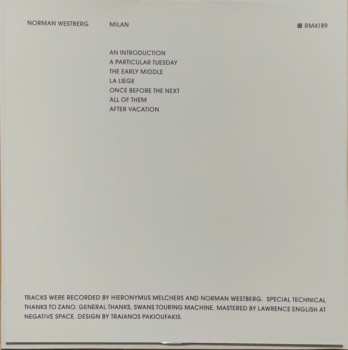 CD Norman Westberg: Milan