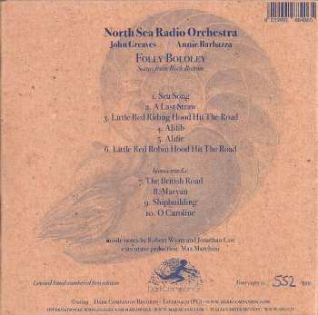 CD North Sea Radio Orchestra: Folly Bololey (Songs From Robert Wyatt's Rock Bottom) LTD | NUM