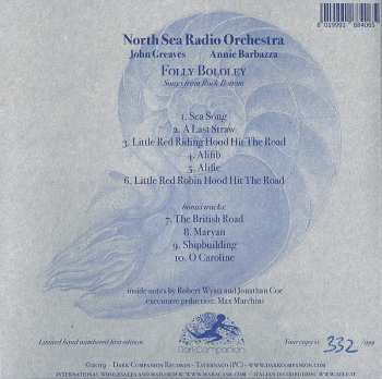 CD North Sea Radio Orchestra: Folly Bololey (Songs From Robert Wyatt's Rock Bottom) LTD | NUM
