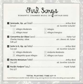 CD Eugene Corporon: Bird Songs