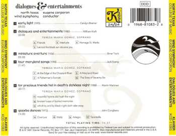 CD North Texas Wind Symphony: Dialogues & Entertainments