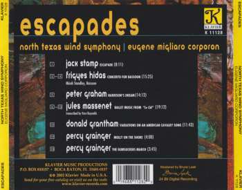 CD North Texas Wind Symphony: Escapades
