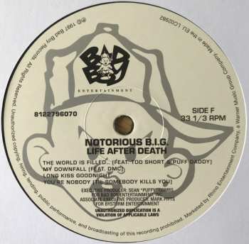 3LP Notorious B.I.G.: Life After Death