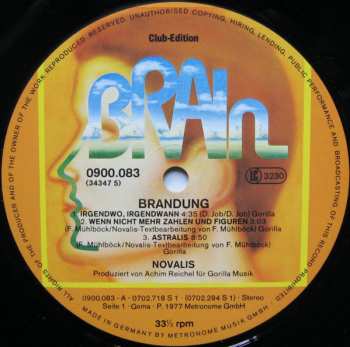 LP Novalis: Brandung