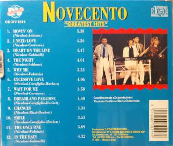 CD Novecento: Greatest Hits