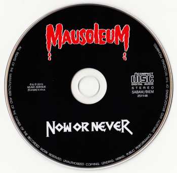 CD Now Or Never: Now Or Never