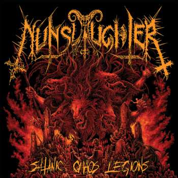 LP NunSlaughter: Satanic Chaos Legions (indie Edition) (orange Vinyl)