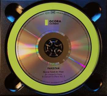 CD Nusrat Fateh Ali Khan: Pakistan: En Concert À Paris = In Concert In Paris - Vol. 2