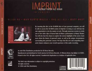 CD Nusrat Fateh Ali Khan: Imprint