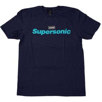 Merch Oasis: T-Shirt Supersonic Title Colour