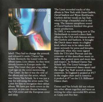 CD Oattes Van Schaik: The Limit / Love Attaxx