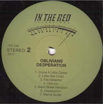 LP Oblivians: Desperation