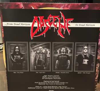 LP Obscene: .​.​.​From Dead Horizon To Dead Horizon