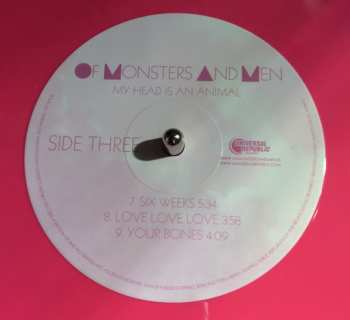 2LP Of Monsters And Men: My Head Is An Animal CLR