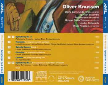 CD Oliver Knussen: Symphonies No.2 & No.3, Ophelia Dances, Trumpets, Coursing, Cantata