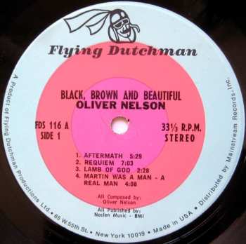 LP Oliver Nelson: Black, Brown And Beautiful