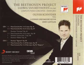 3CD James Gaffigan: The Beethoven Project – Complete Piano Concertos ∙ Overtures