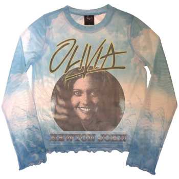 Merch Olivia Newton-John: Frauen Long Sleeve T-Shirt Circle Photo