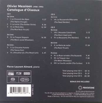 DVD/Box Set/3SACD Olivier Messiaen: Catalogue D'Oiseaux