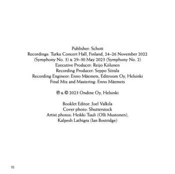 CD Ian Bostridge: Symphonies Nos. 2 & 3