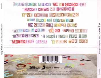 CD Olly Murs: In Case You Didn't Know