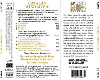 CD Salvador Brotons: Catalan Wind Music