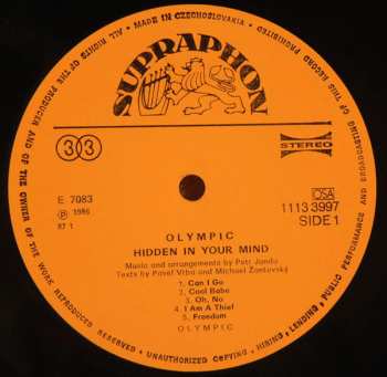 LP Olympic: Hidden In Your Mind