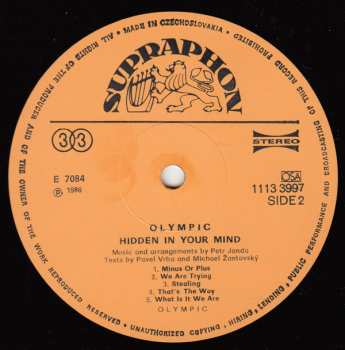 LP Olympic: Hidden In Your Mind