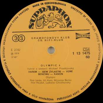 LP Olympic: Olympic 4