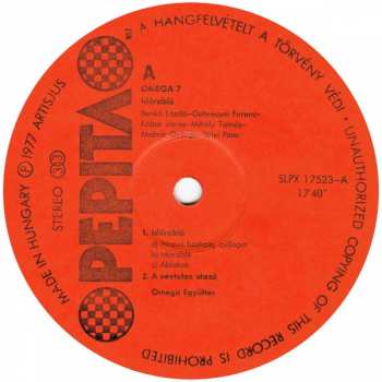 LP Omega: Omega 7: Időrabló