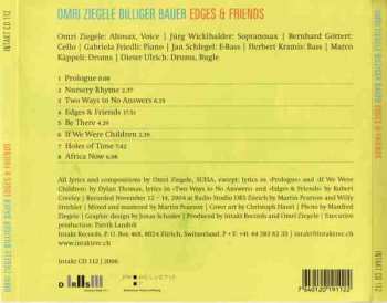 CD Omri Ziegele Billiger Bauer: Edges & Friends