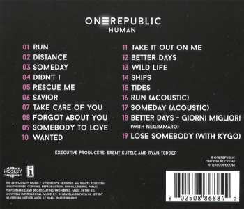CD OneRepublic: Human DLX | LTD
