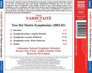 CD Lithuanian National Symphony Orchestra: Tres Dei Matris Symphoniae