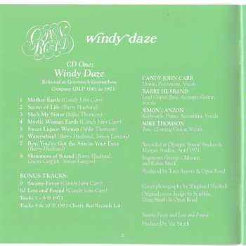 2CD Open Road: Windy Daze DIGI