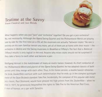 CD Opera Swing Quartet: Teatime At The Savoy