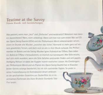 CD Opera Swing Quartet: Teatime At The Savoy