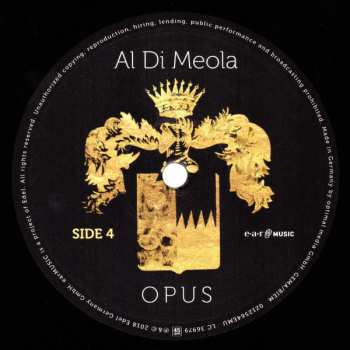 2LP Al Di Meola: Opus