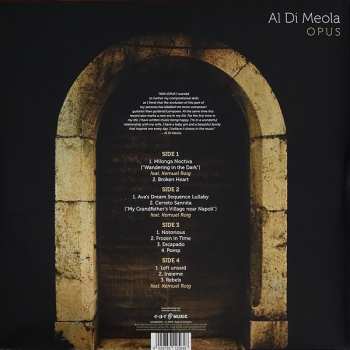 2LP Al Di Meola: Opus