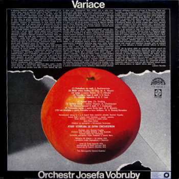 LP Orchestr Josefa Vobruby: Variace