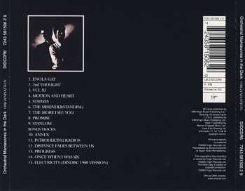 CD Orchestral Manoeuvres In The Dark: Organisation